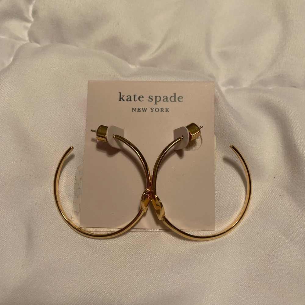 Kate Spade hoops